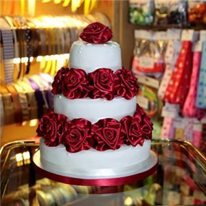 satin roses used on video clip dvd
